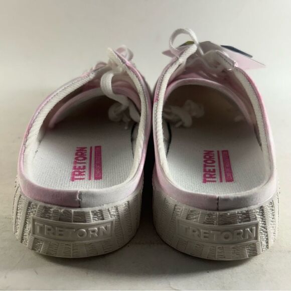 Tretorn Easy Nylite Women’s Shoes Low Top Lace Up Sneakers Pink Size 8 M - Picture 4 of 8